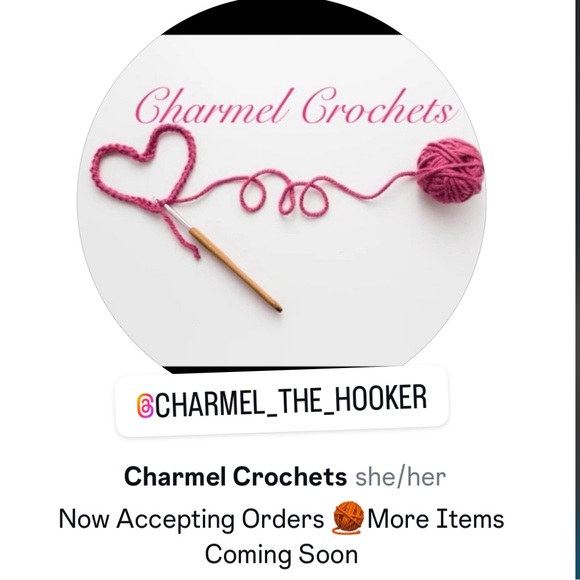 Crochet Scrunchie - Picture 2 of 3